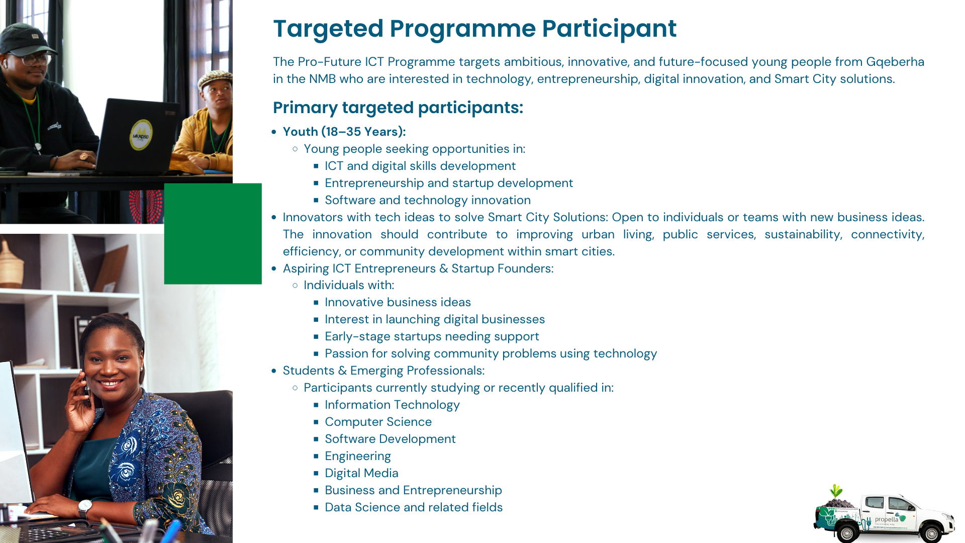 ProFuture ICT Programme slide 8